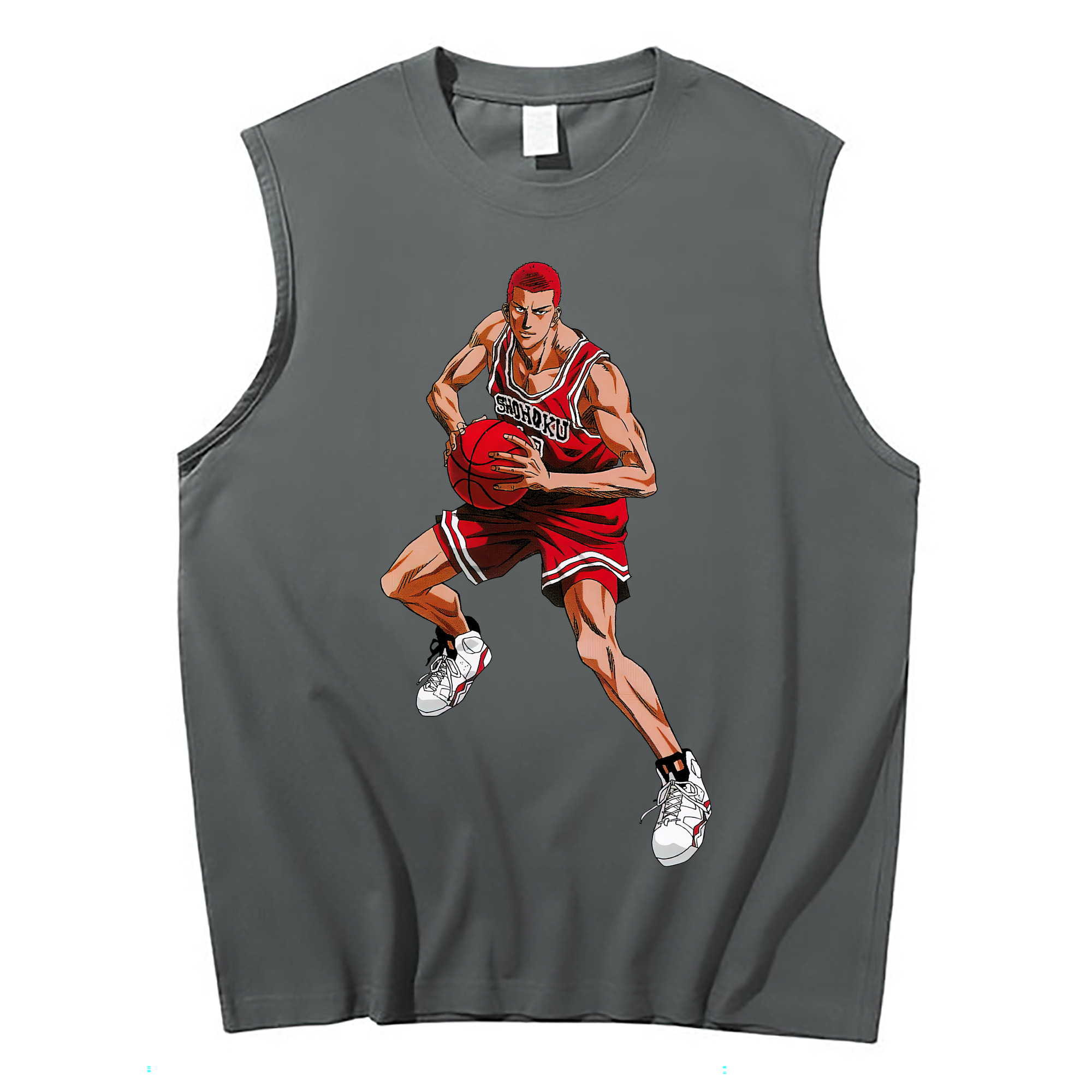 （画像用） SLAM DUNK／スラムダンク コットン100％タンクトップ（フロントプリント）